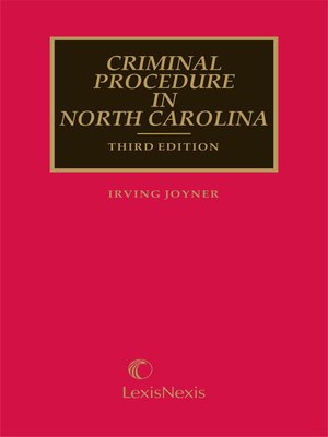 cover image of Criminal Procedure in North Carolina